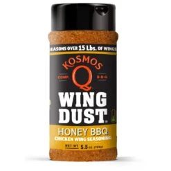 Kosmo's Q Honey BBQ Wing Dust 6 Oz.