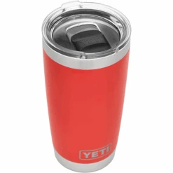YETI Rambler 20 Oz. Tumbler -Barbecue Supplies Shop Canyon Red 20 oz tumbler