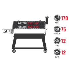 Recteq Flagship XL 1400 Pellet Grill -Barbecue Supplies Shop Flagship XL Specs 2