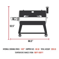 Recteq Flagship XL 1400 Pellet Grill -Barbecue Supplies Shop Flagship XL Specs