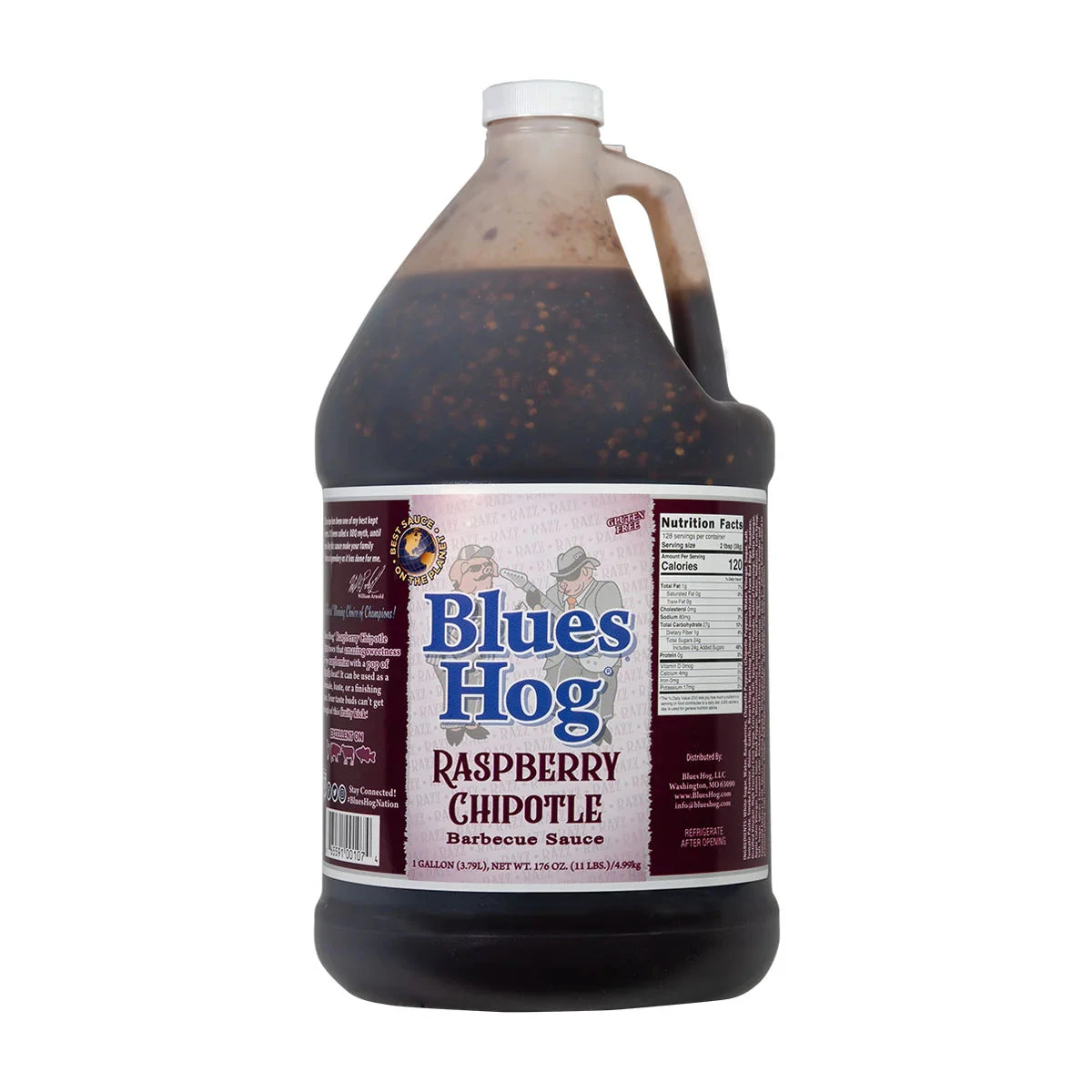Blues Hog Raspberry Chipotle BBQ Sauce (1 Gallon) 3 Blues Hog Raspberry Chipotle BBQ Sauce (1 Gallon)