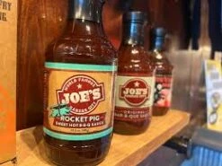 Joe’s KC Rocket Pig Sweet Hot BBQ Sauce – Sweet Heat With A Kansas City Kick (20 Oz)
