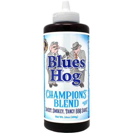 Blues Hog Champions Blend BBQ Sauce Squeeze Bottle (24 Oz.) 3 Blues Hog Champions Blend BBQ Sauce Squeeze Bottle (24 Oz.)