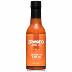 Bravado Spice Co. Serrano & Basil Hot Sauce 5 Oz.