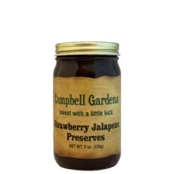 Campbell Gardens Strawberry Jalapeno Preserves 8 Oz.