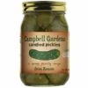 Campbell Gardens Sweet Garlic Candied Pickles 16 Oz. -Barbecue Supplies Shop campbell gardens sweet garlic candied pickles 16 oz 29555466305603