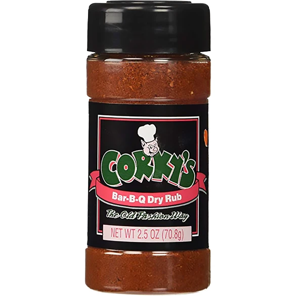 Corky's Bar-B-Q Dry Rub 2.5 Oz. 3 Corky's Bar-B-Q Dry Rub 2.5 Oz.