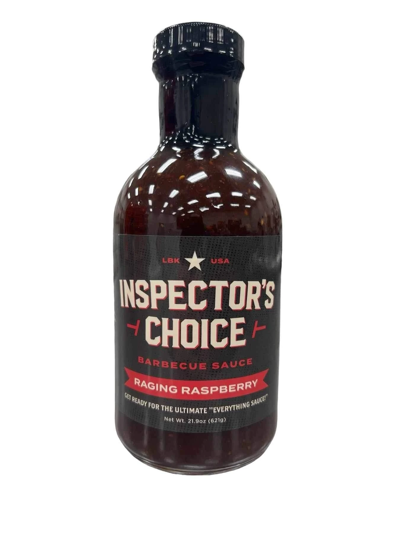 Inspector's Choice Raging Raspberry BBQ Sauce 21.9oz 3 Inspector's Choice Raging Raspberry BBQ Sauce 21.9oz