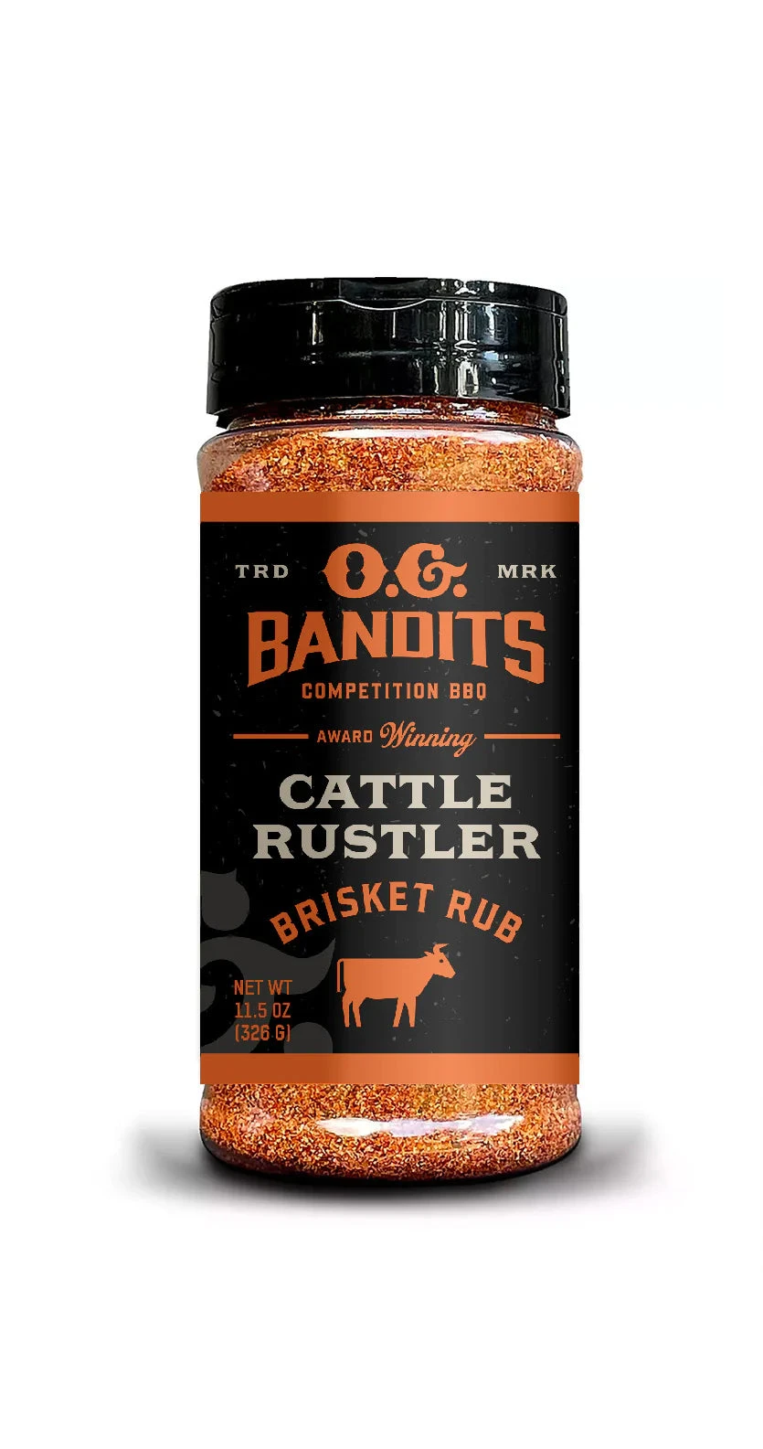 O.G. Bandits Cattle Rustler Brisket Rub 11.5oz 3 O.G. Bandits Cattle Rustler Brisket Rub 11.5oz