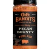 O.G. Bandits Pecan Bounty Pork Rub 12oz -Barbecue Supplies Shop o g bandits pecan bounty pork rub 12oz 31757455687747